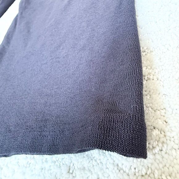 Eileen Fisher Flat Front Pull On Viscose Blend Pants in Charcoal - Women’s US X - Picture 10 of 11